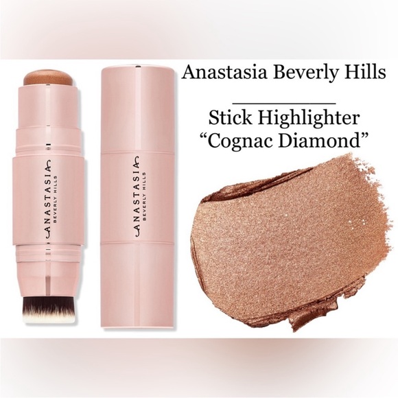 Anastasia Beverly Hills Other - Anastasia Cream Stick Highlighter with Brush Applicator in Cognac Diamond NIB